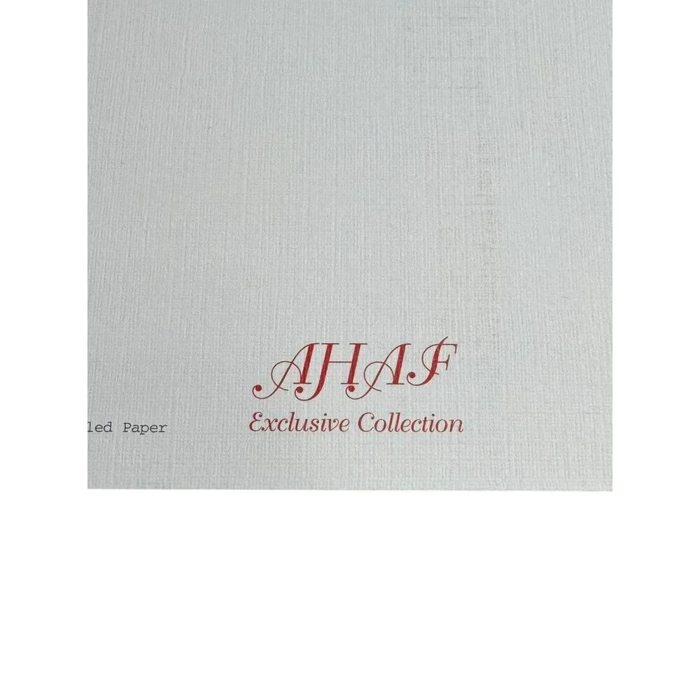AHAF Exclusive Collection Greeting Christmas Card Snowmen Outdoor‎ USA Envelope